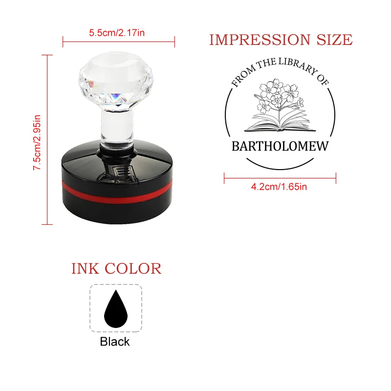 Self Inking Stamp Custom Book Personalized Wedding Customized Photosensitive Seal Wedding party Invitation letter logo