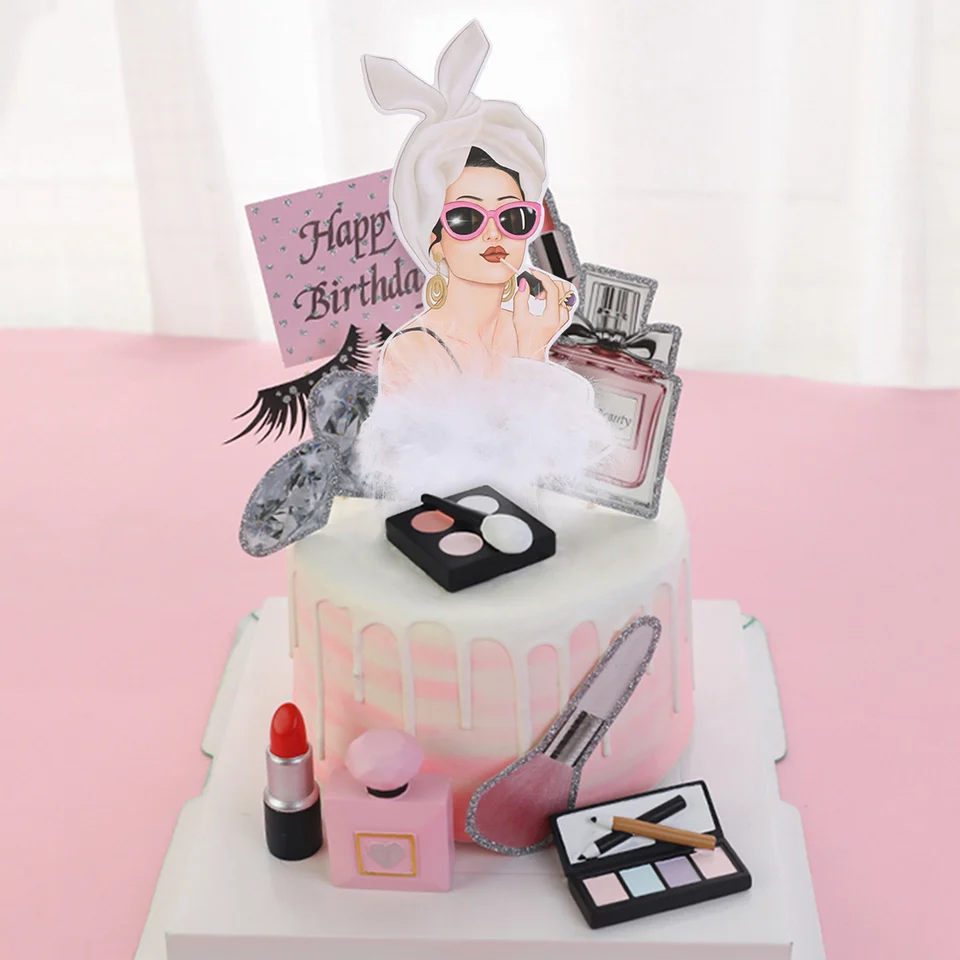 Topper Rotondo Per Torta Di Compleanno Da Personalizzare - Foto 6