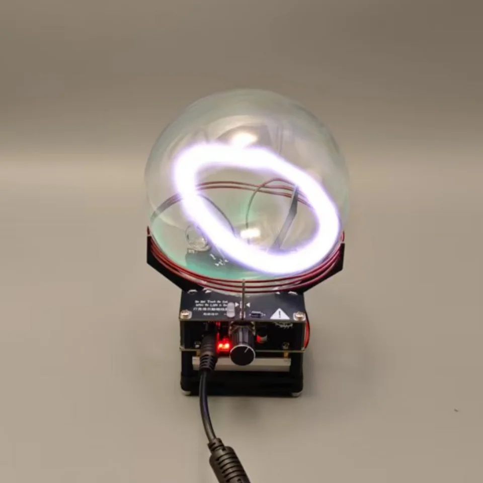 13cm大型ガラスボールキセノンプラズマトロイドプラズマリング