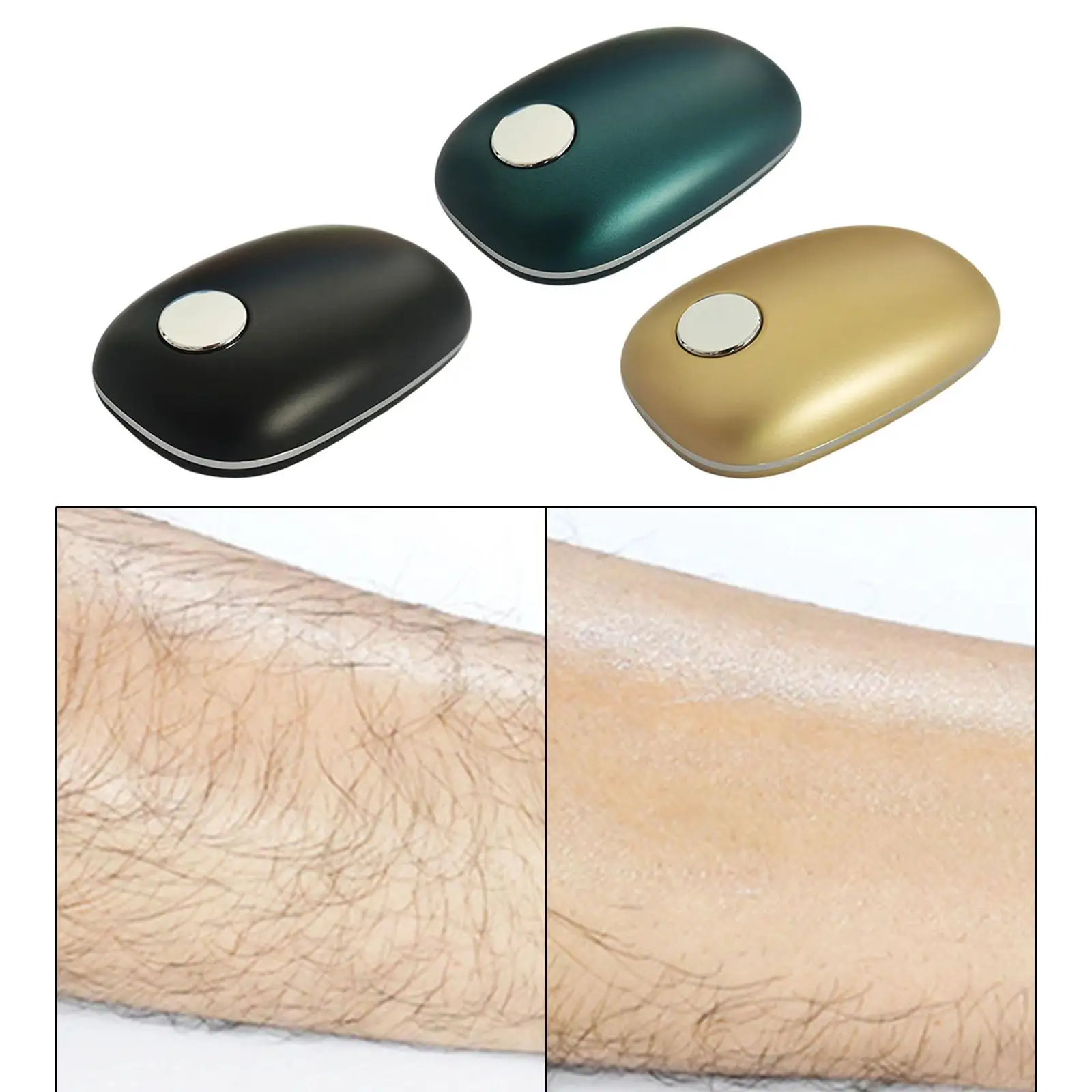 

Portable Hair Eraser Washable Reusable Soft Physical Hair Removal Exfoliation