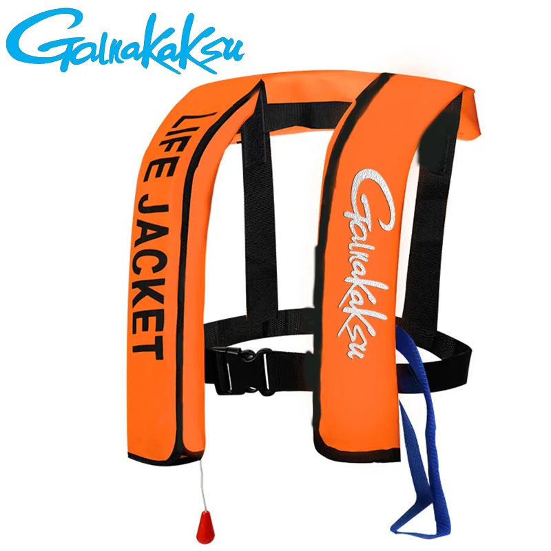 

2023 New Adult Outdoor Surfing Life Jacket Reflected Light Fishing Life Jacket Brand Fast Inflatable Emergency Rescue Life Ves