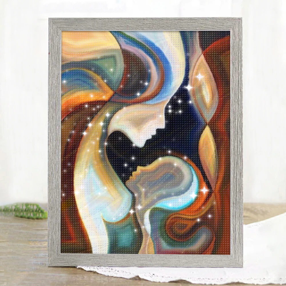 Full Embroidery Beaded Figure 9CT DIY Beadwork Kit for Living Room Bedroom Decor