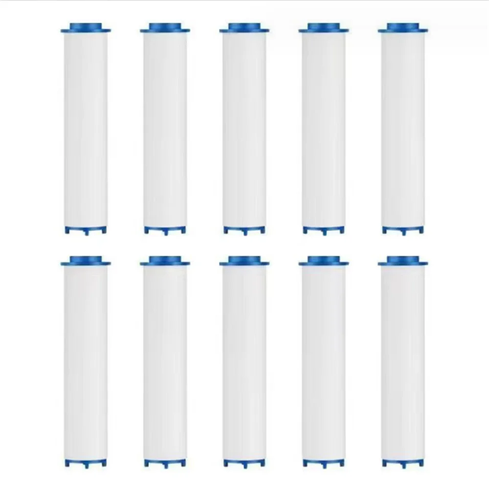 Shower Head Replacement Cotton Filter Set Water Purification Remove Chlorine Fluoride Hard Water for Shower Cleaning