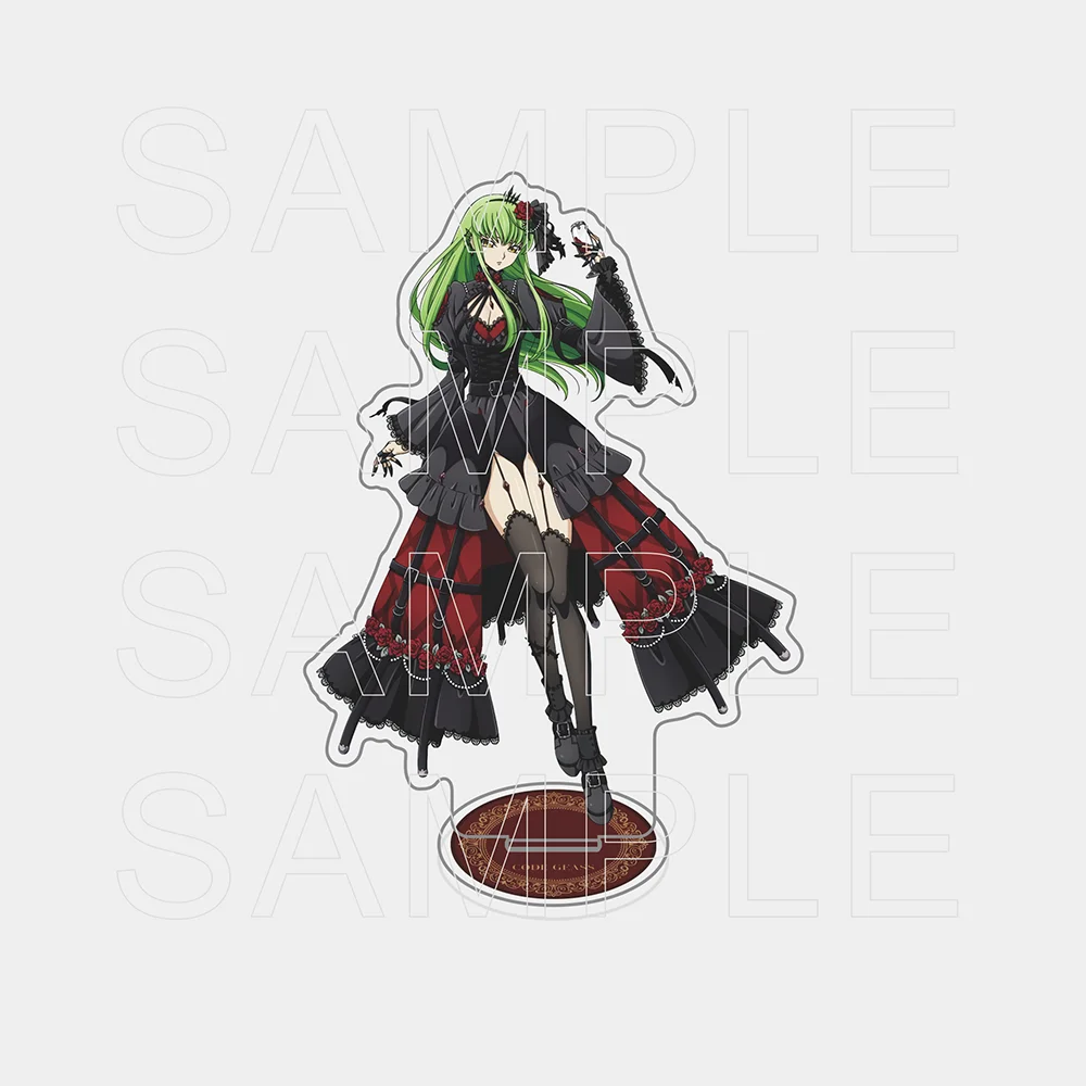 Gothic Vampire Style Anime Acrylic Stand & Keychain Set – Desk Decoration Collectible Gift