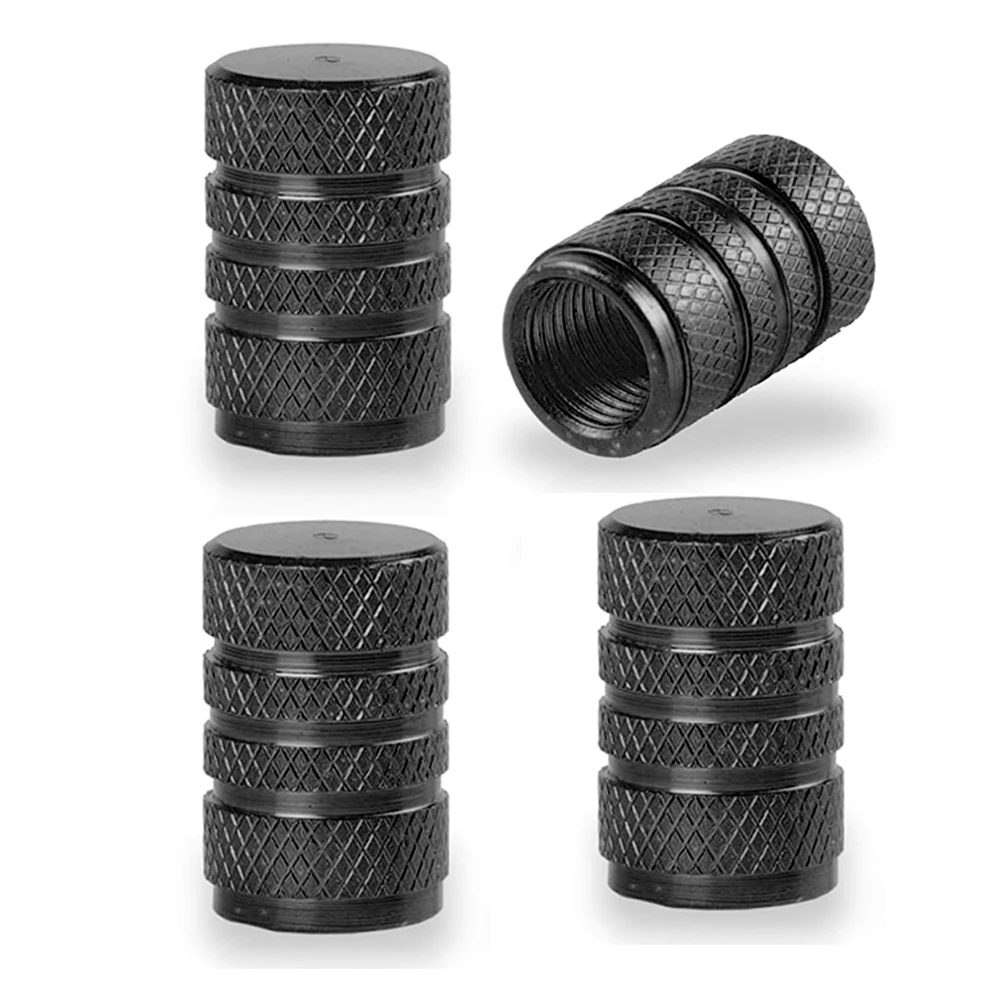 Aluminum Alloy Waterproof Tire Valve Stem Caps - Universal Fit