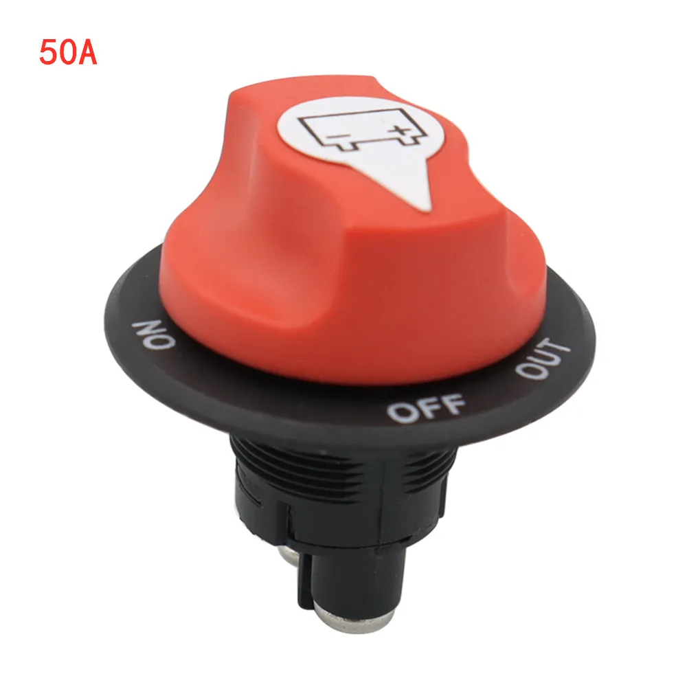 

50/100/200/300A Car Battery Switch Rotary Power-off Leakage Protection Short Disconnecter Power Isolator for Auto Truck Boat