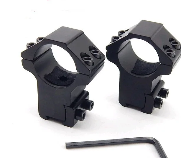Rifle Scope Mount Ring 30mm 25.4mm Double Spike High Narrow Dovetail Rail Base Metal Rail Clip Scope Mounts rifle scope mount,rifle scope mount ring