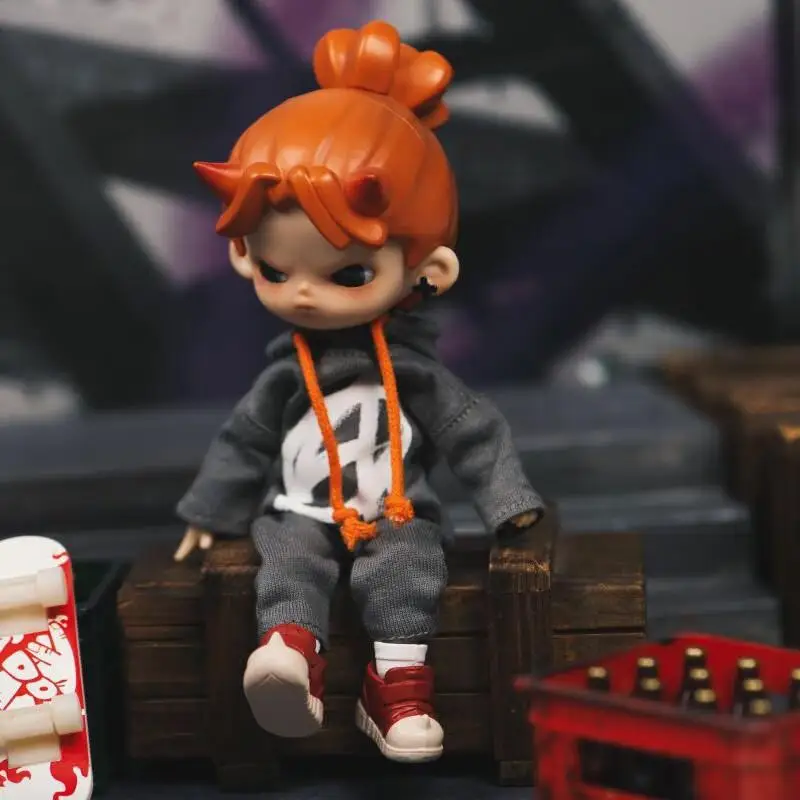 

Penny Box Obtisu11 Doll Blind Box Toys Adou Street Series Ob11 1/12Bjd Blind Box Surprise Box Original Action Figure Cartoon