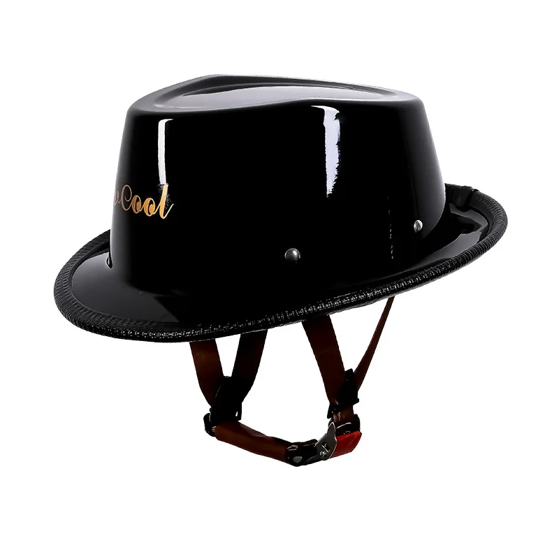 

Retro Motorcycle Vintage Helmet Open Face Moto Scooter Motocross Biker Motorbike Racing Riding Helmet Unisex