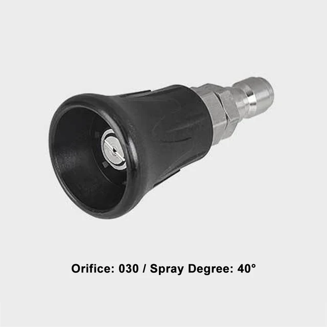 JUNGLEFLASH Car Accessories High Pressure Cleaner Nozzle 1/4” Pressure
