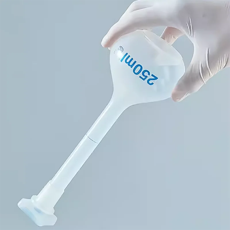 Plastic volumetric flask PP material plastic shake flask Plastic quantitative bottle laboratory 25/50/100/250/500/1000ml
