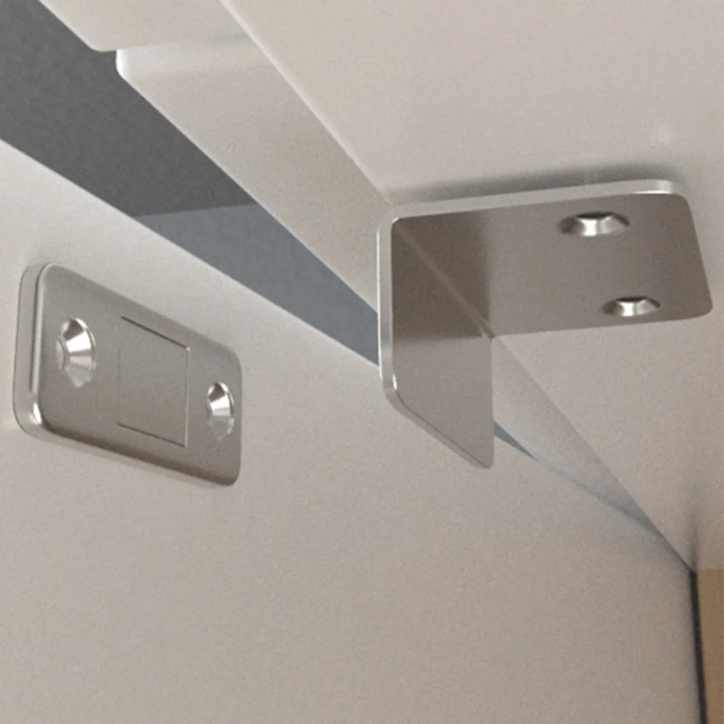 Magnetic Cabinet Catches Magnet Door Stops Ultra-Thin Invisible Anti-Rust Door Magnet Kit With Screw For Closet Cupboard 10-1PC magnetic cabinet catches door catches door stops cabinet door stop