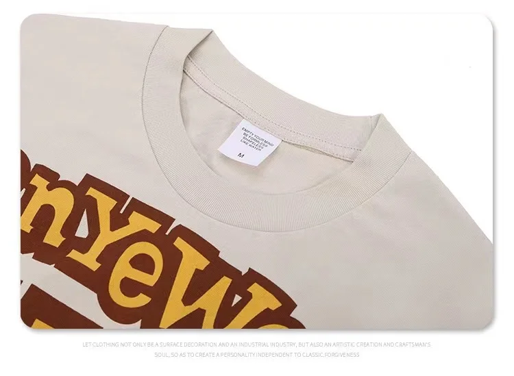 Camiseta de manga corta "University Drop Out" - true-deals-club