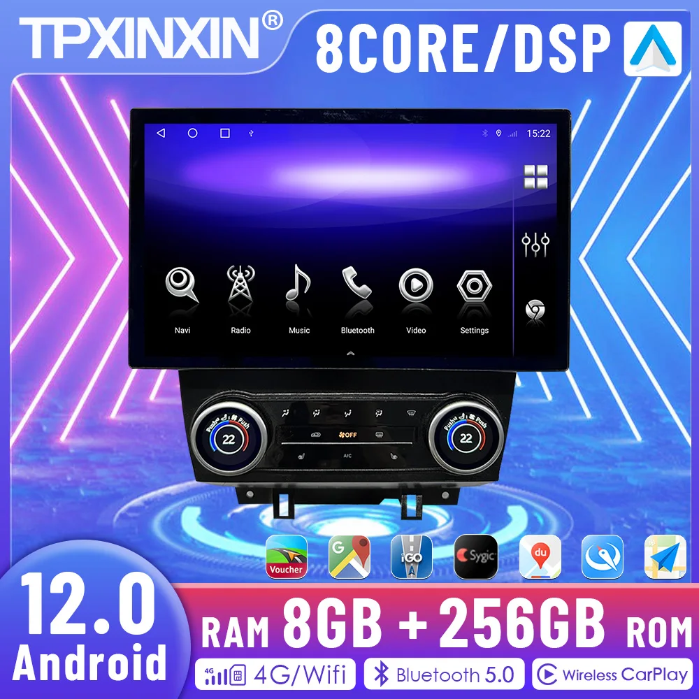 

Tesla Screen 13.3 Inch Android 12 For Ford Mustang 2009-2014 Car Radio Multimedia Player Stereo GPS Navi CarPlay TS10 Head Unit