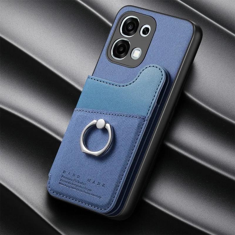 Wallet Magnet Leather RFID Card Case