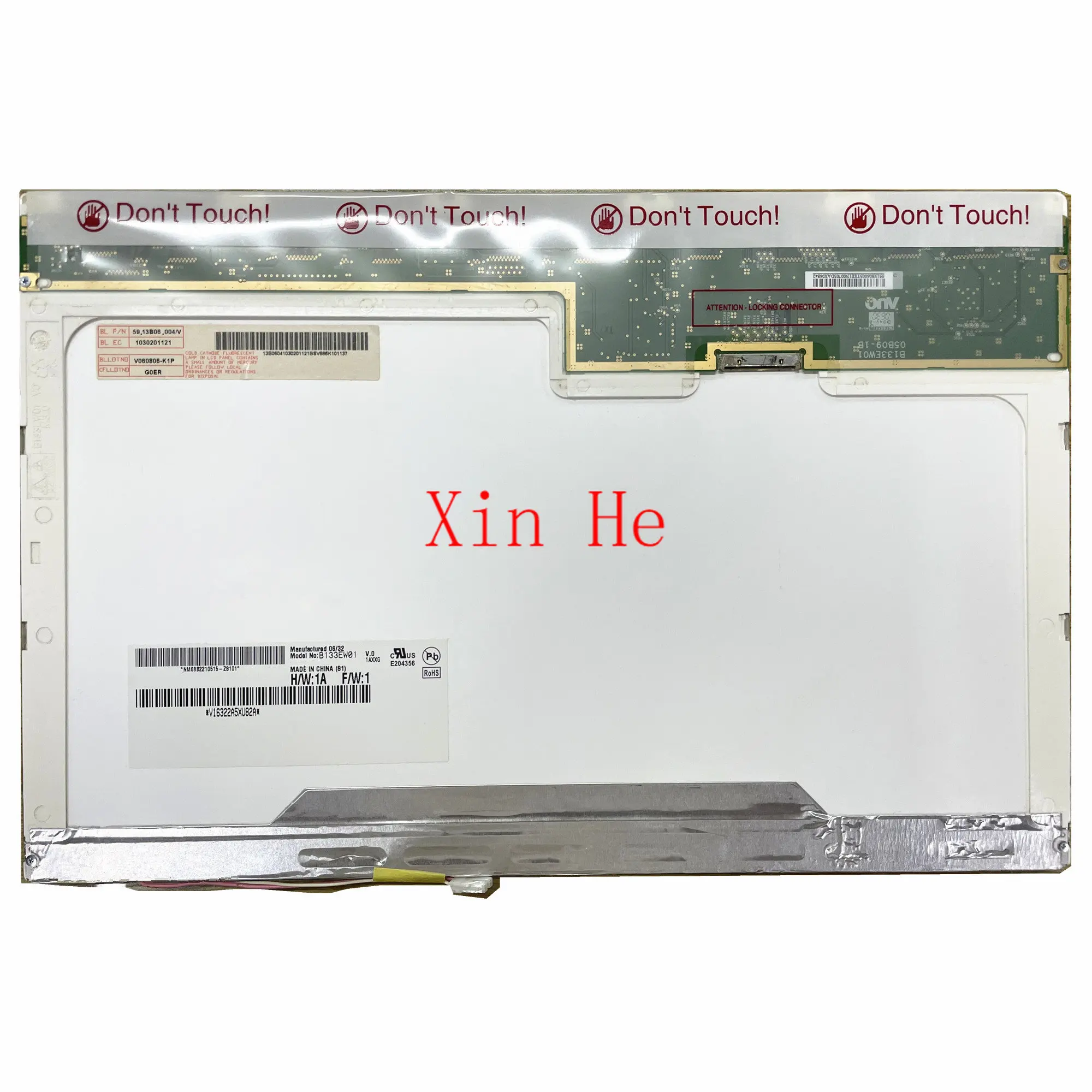 

13.3'' LCD Screen B133EW01 V.0 fit B133EW01 V.1 V.2 V.3 LTN133AT07 LTN133W1-L01 LP133WX1-TLA1 1280*800 LVDS 20 PINS