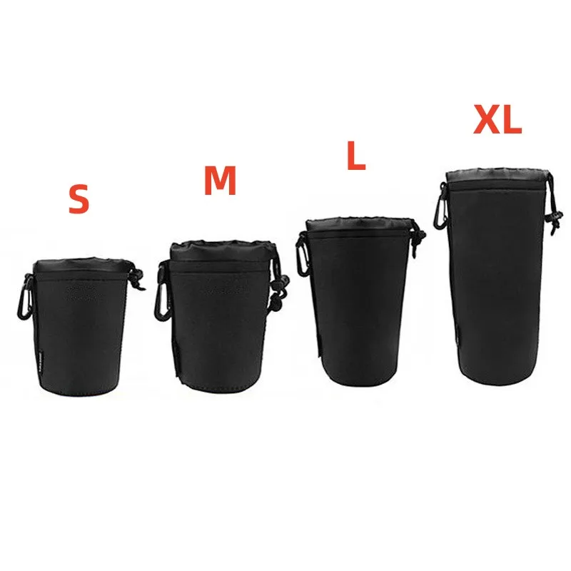 Waterproof Neoprene Soft Camera Lens Pouch Bag - Various Sizes