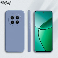 Candy Case - Premium Anti - Knock Soft Liquid Silicone Cover for Realme 12 4G (Lavender Grey)