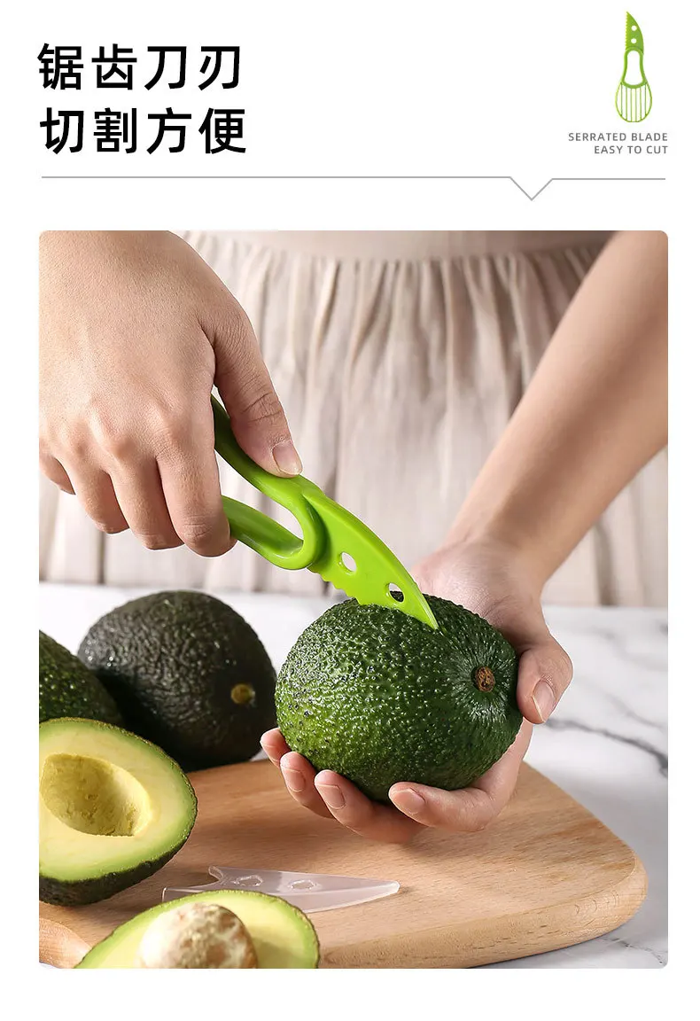 unique kitchen gadgets avocado peeler skinner