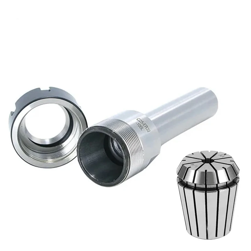 C6 C8 C10 C12 C16 C20 C25 C32 ER8 ER11 ER16 ER20 ER25 ER32 60L 100L 150L Collet Chuck Holder CNC Milling Lengthen Tool Carrier