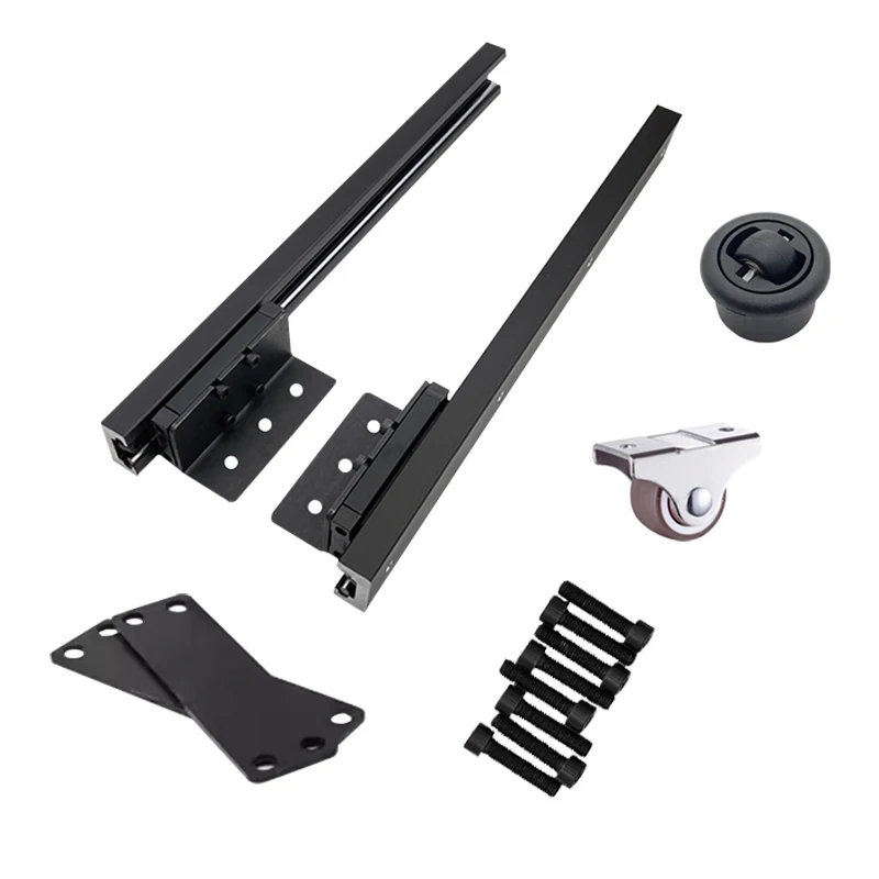 XUANYU DIY Panier De Rangement Coulissant,Tiroir Télescopique D'armoire