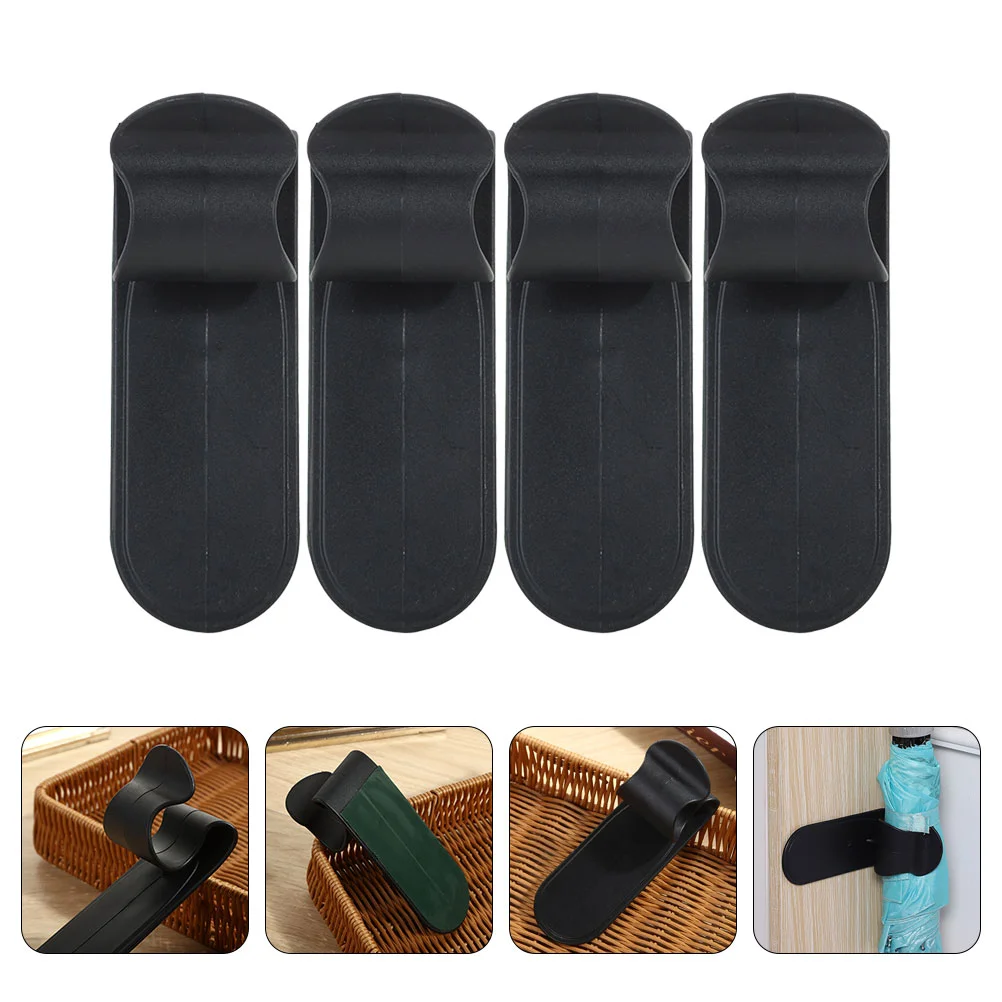 

4 Pcs Umbrella Holder Organizer Car Hook Trunk Towel Hooks Stand Umbrellas for Rain
