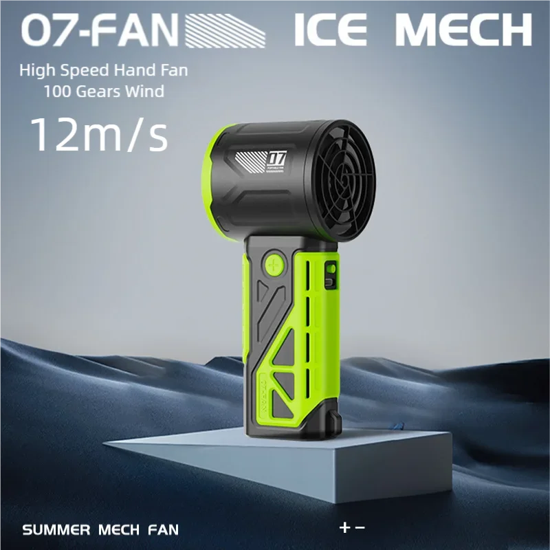 Mini Ventilador Portátil de Alta Velocidade Portátil Ventilador de Mão Usb Creative Mecha Candy Color Caminhadas ao ar Livre Viajando Camping 100 Gear Wind