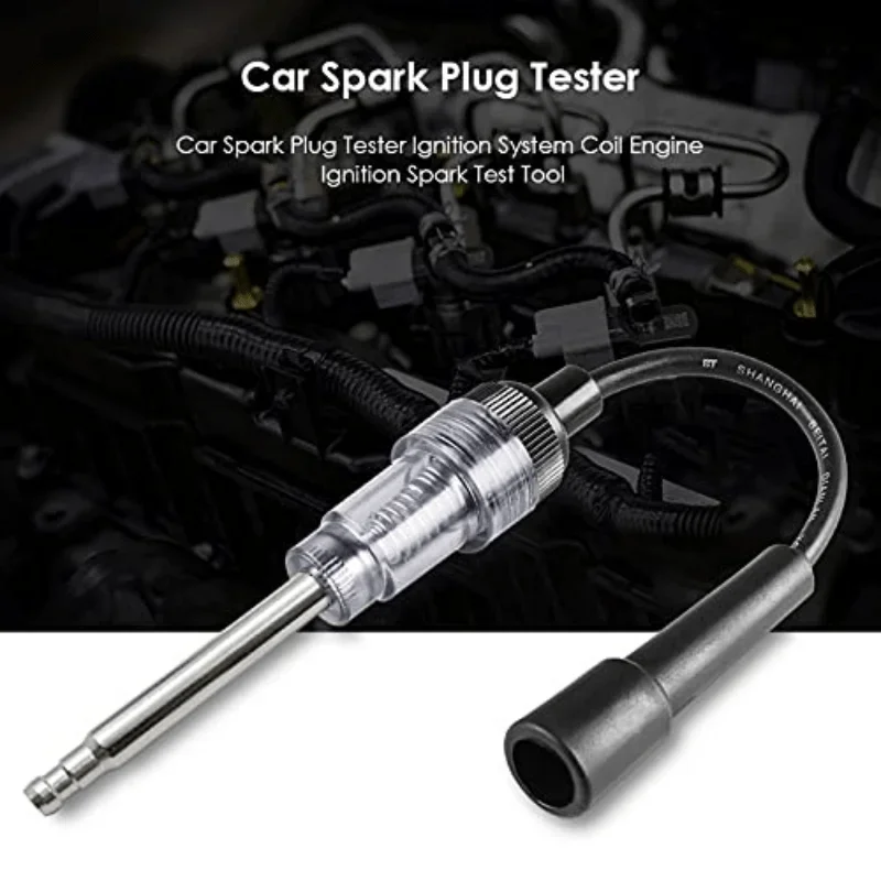 

Automotive Ignition System Tester Spark Plug Car Engine In Line System Pen Detector Spark Plug Coil Tester Diagnostic Tool