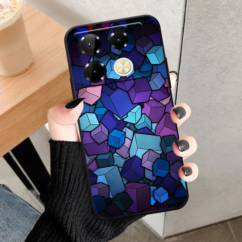 Soft Silicone Cool Wolf Shockproof Case Cover