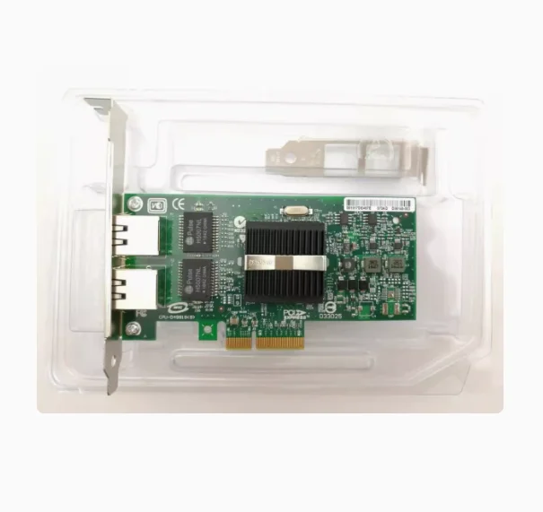 Для Intel EXPI 9402PT 82571GB PCI-E адаптер сетевой карты с двумя портами 1000M