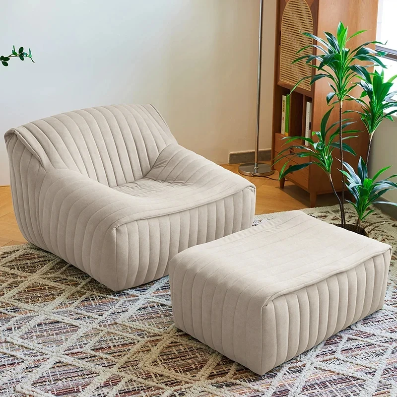 

White Living Room Chair Modern Lumbar Support Lounge Recliner Chair Single Lazy Sofa Muebles De La Sala Room Decoraction LF63NT3