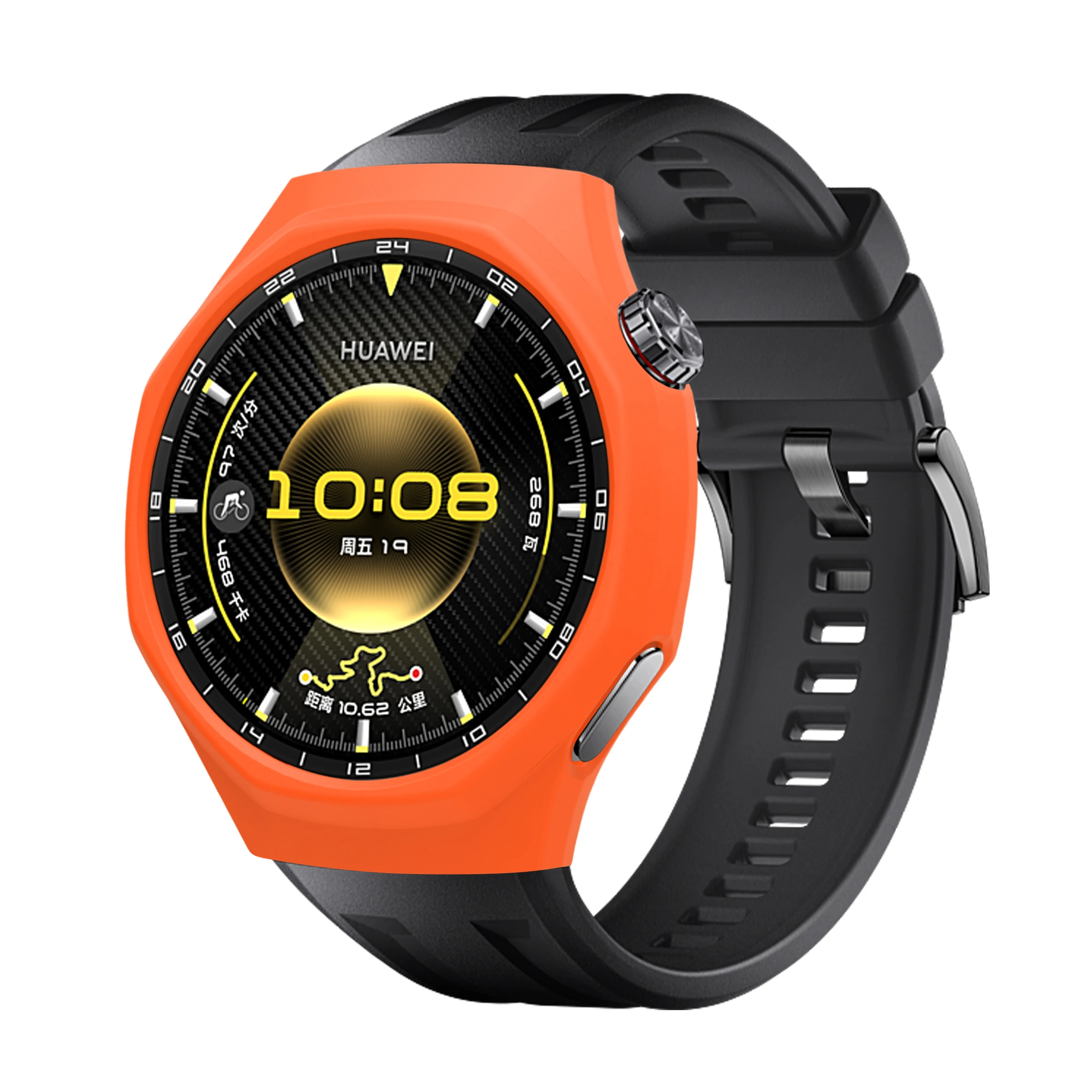 Silicone Protective Cover for Smartwatch - Soft, Colorful, Full Coverage Design