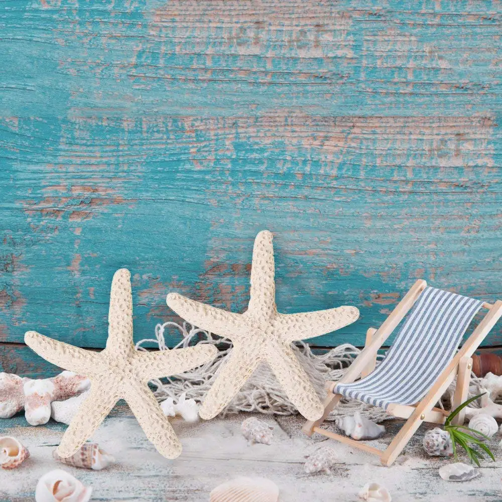 Resin Starfish Ornaments 15 Pieces for Wedding Decor