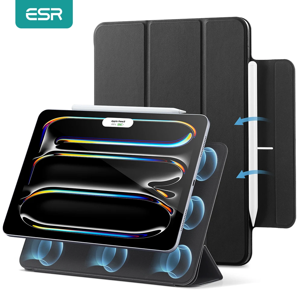 Esr-smart Trifold Stand Case para Ipad Capa Magnética para Ipad Pro 11 2023 Rebound Air 11