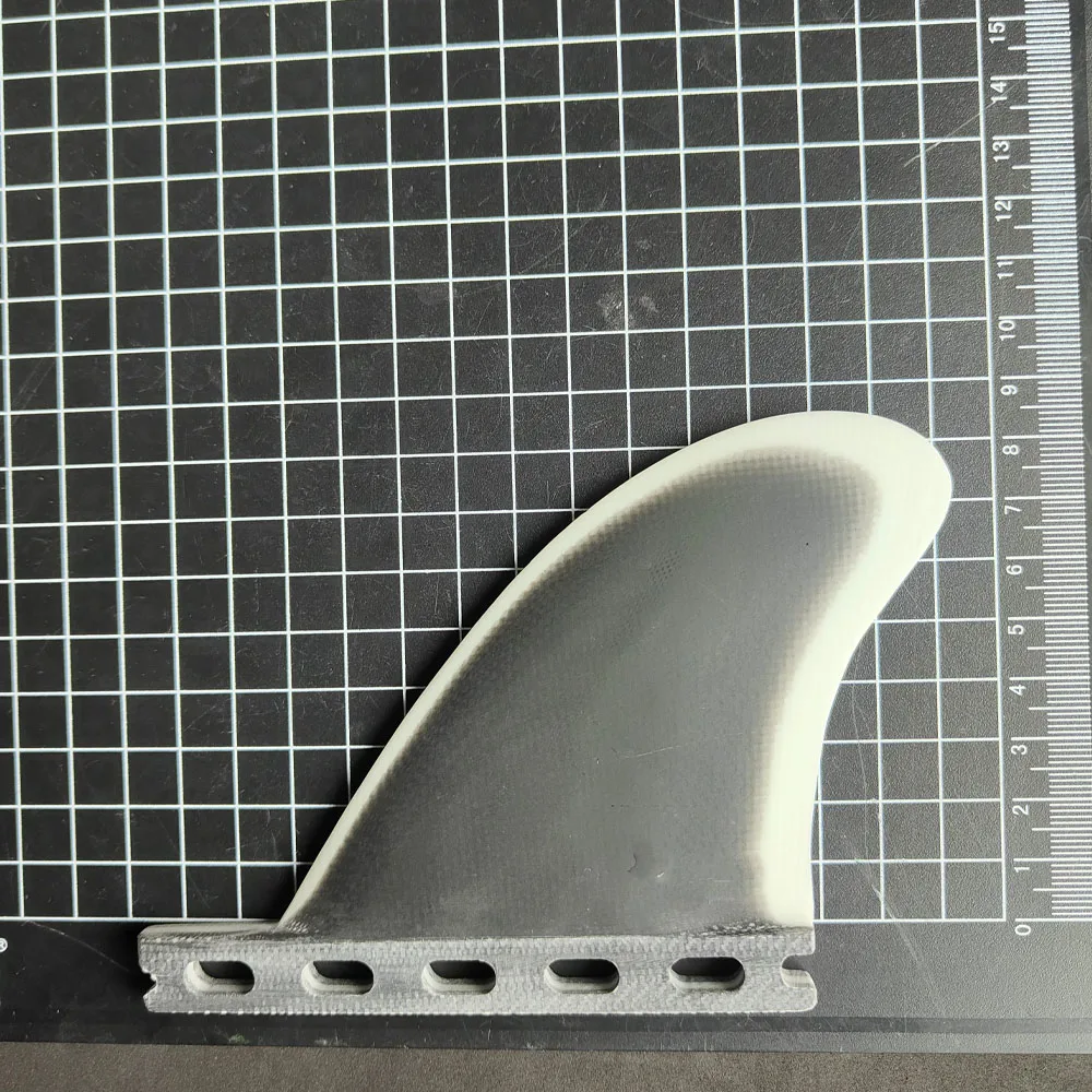 New Three Patchwork Color FUTURE 2+1 Fiberglass Surfboard Propeller Fins Foreign Trade Single Tail Goods In Kind With Logo 5