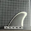 New Three Patchwork Color FUTURE 2+1 Fiberglass Surfboard Propeller Fins Foreign Trade Single Tail Goods In Kind With Logo 5