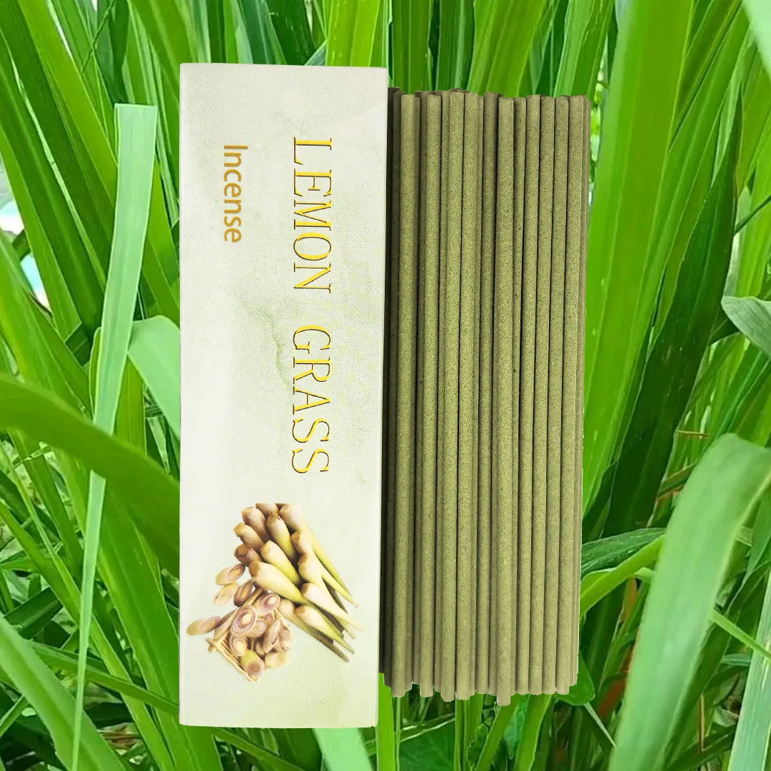 Approximately 32 Sticks/Box, Premium Gift Box Matchbox Packaging Citronella Incense, Lemon Grass Scent Is Unique, Suitable for Personal Use, Companies, Gatherings, Etc. as an Aromatherapy Product