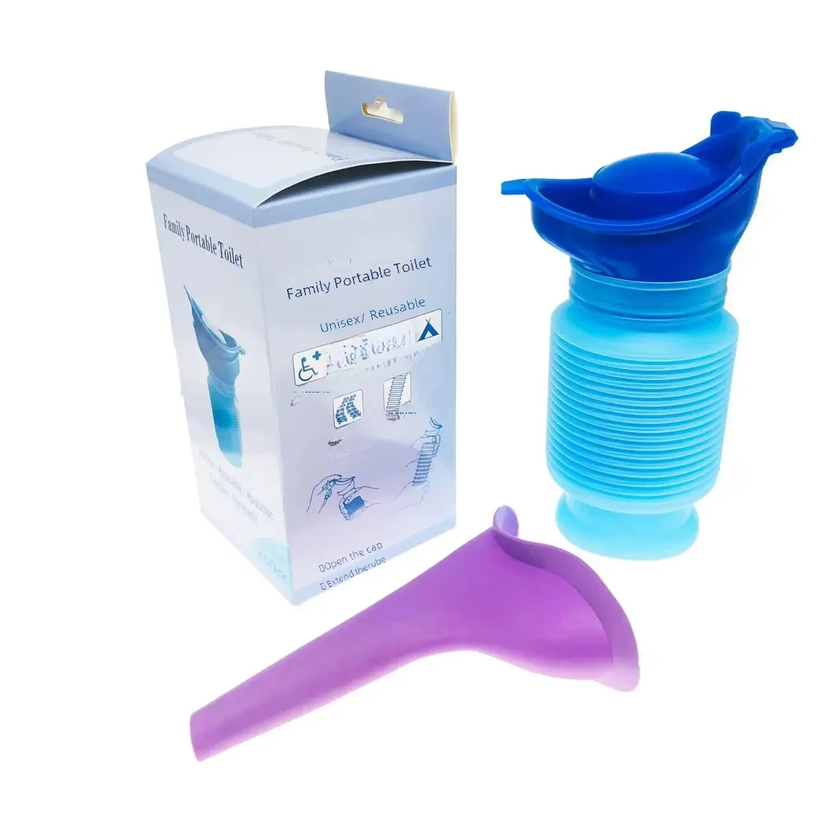 Portable Urinal 750ml Women For Travel Outdoor Car