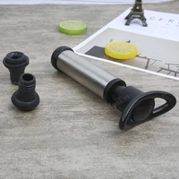 Wine Stopper With Vacuum Pump Bar Accessories Air lock Aerator Rubber Black Bottle Stopper Keep Wine Fresh Saver Sealing 6