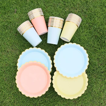 Disposable Birthday Tableware 1