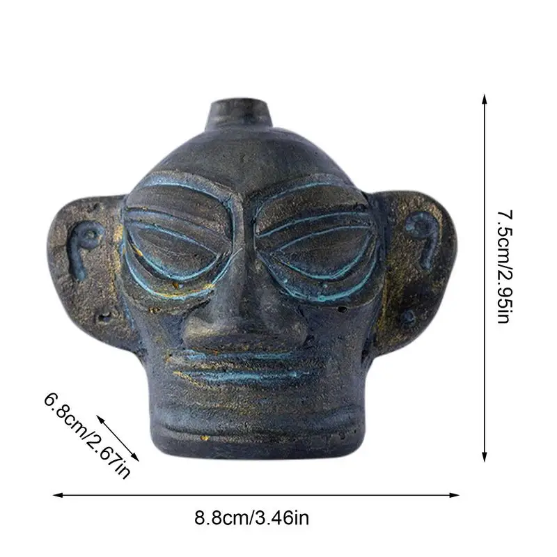 Aztec Death Whistle Halloween Whistle Loudest Screaming Mystery Death Loudest Skull Retro Screams Prank Props