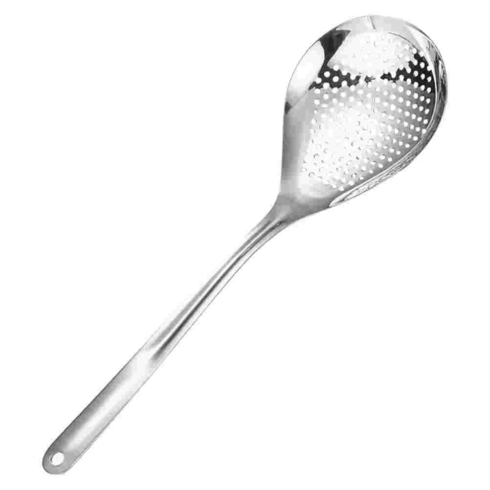 

Stainless Steel Slotted Spoon Skimmer Spoon Strainer Spoon Filter Spoon Frying Skimming Spider Strainer Kitchen Cooking