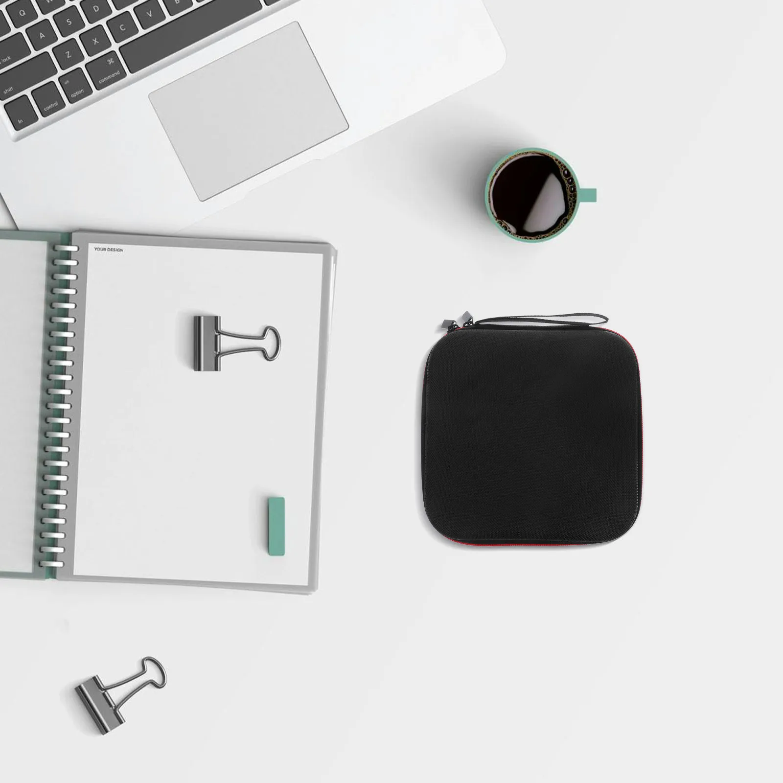 외장 하드 드라이브용 Eva 보호 케이스, 충격 방지 방진 지퍼 파우치, 보조 배터리, USB 케이블, 헤드폰 보관용