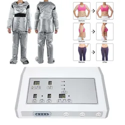 Far Infrared Sauna Suit Body Shaping Negative Pressure Massager Hyperthermia Air Wave Massage Improve Blood Circulation Instr