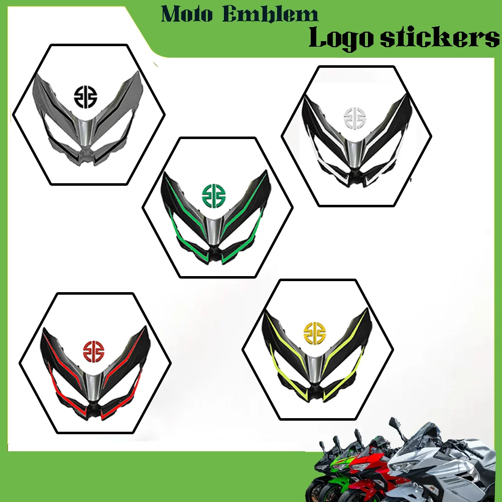 Motorcycle Accessories Helmets Logo Stickers For Kawasaki Ninja Versys H2R z1000 z900 z650 Er6f 250R ZX4r ZX6r ZX10r 650 400 125 for kawasaki er6n zzr 400 zzr400 z750 z800 zx10r zx6r ninja z1000 versys 650 er6f motorcycle embryo blank keys