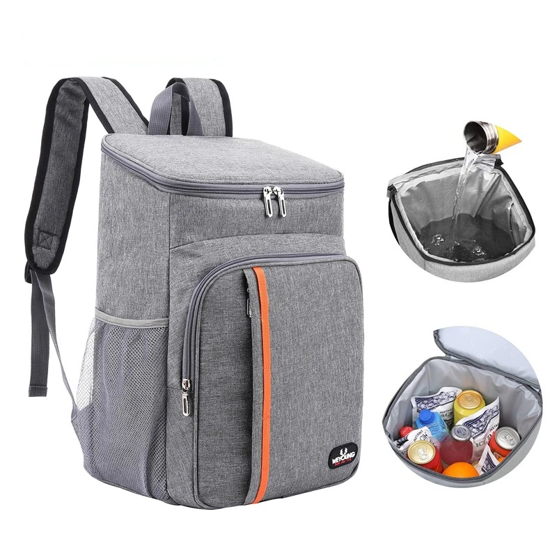 20L borsa termica portatile per il pranzo scatola per alimenti durevole impermeabile Cooler custodia isolata per il ghiaccio campeggio Oxford Dinner zaini Icebox