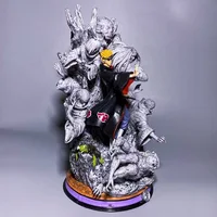 ⁦مجسم شخصية باين (أكاتسكي - ناروتو) بتصميم GK بطول 28 سم | Naruto Akatsuki Pain GK PVC Action Figure Collectible 28cm⁩ - الصورة ⁦2⁩