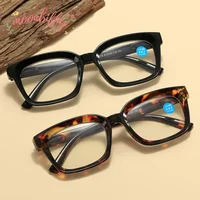 Lunettes de lecture rétro anti-lumière bleue pour hommes et femmes, lunettes carillon, grand cadre, adaptées à la lecture, nettoyage, affaires, mode, nouveau 3