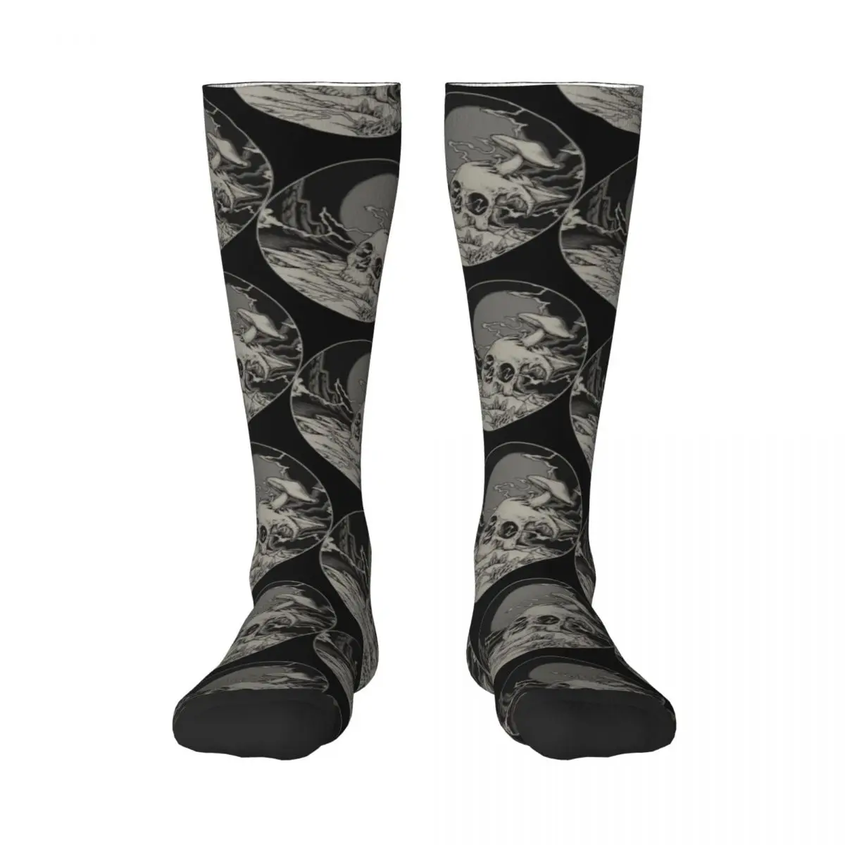 

Lost Voyager For Sale Adult Stockings Funny Graphic Good breathability Color contrast socks Graphic Elastic Stockings