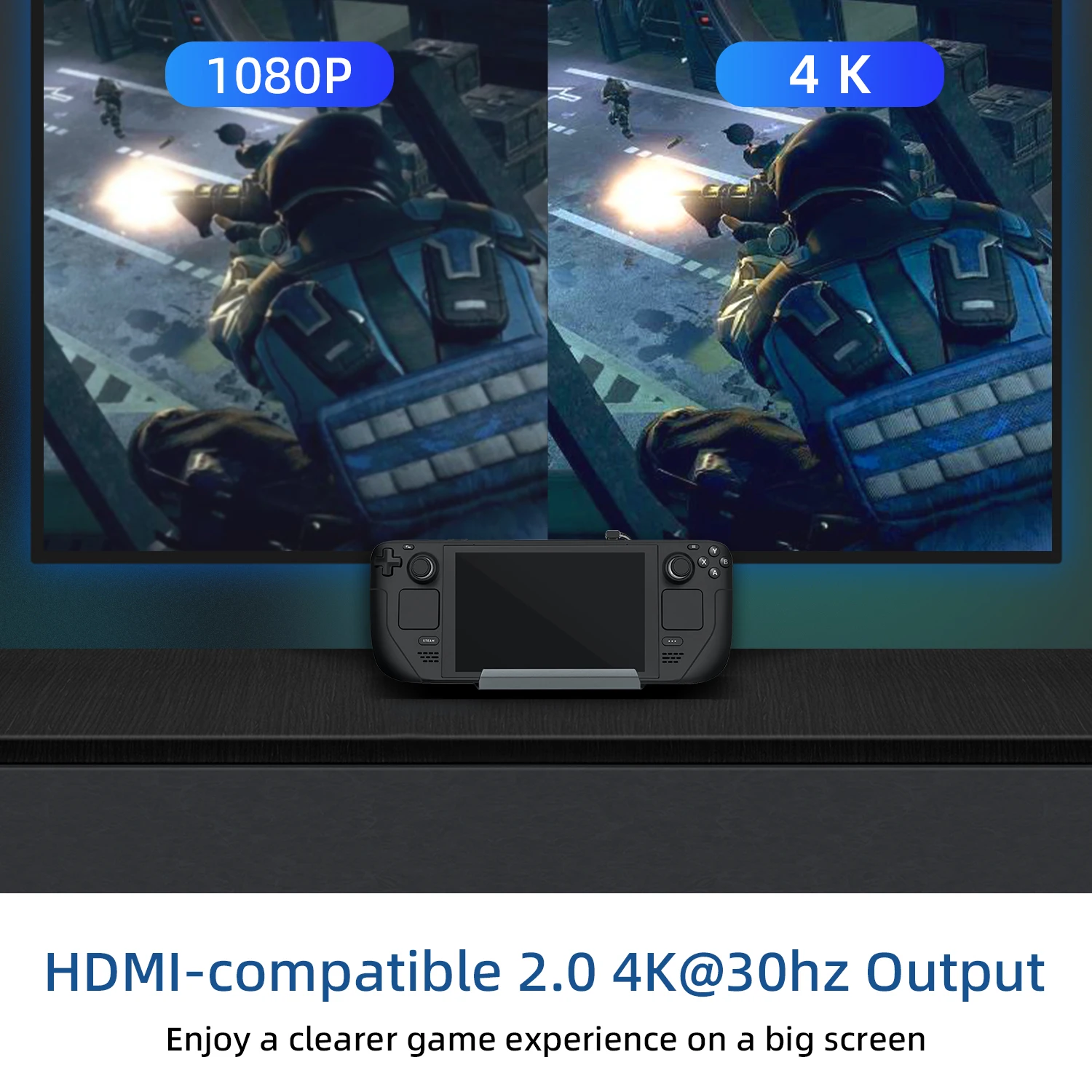 듀얼 냉각 팬이 장착된 10 in 1 도킹 스테이션 HDMI 호환 2.0 4k@60hz 스팀 데크/로그 얼리용 기가비트 이더넷 도킹 스탠드